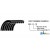 1040K6 - Micro-Rib V-Belt (104")	