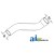 L58801 - Radiator Hose, Upper 	