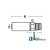 M-BSPT-04-04 - (HC-M-BSPT) Male BSP Taper Pipe - Rigid - Straigh