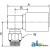 MBX90-06-10 - (HC-MBX90) Straight O-ring 90