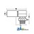 MPX90-04-04 - (HC-MPX90) Male NPTF - Pipe Swivel - 90 Deg	