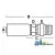 MPX-06-04-W - (HW-MPX) Male NPTF Pipe Swivel Connector	