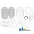 PSK120 - Powershift Clutch Kit C1, C2 & Rear PTO 	