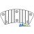 R110464 - Brake Pads 	