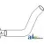 R126605 - Radiator Hose, Upper 	