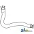 R130571 - Upper Radiator Hose 	