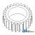 R169917 - Gear, Planetary Pinion; MFWD 	