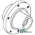 R49839 - Hub, 6 Bolt 	