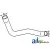R95018 - Upper Radiator Hose 	