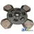 RE225675 - Trans. Disc: 11", Spring Loaded; 4 Button 	