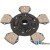 RE64042 - Trans Disc: 11", 5-button, spring loaded