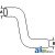 SBA310160290 - Radiator Hose, Upper 	