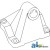 T13405 - Rear Support, Front Axle	