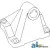 T13405 - Rear Support, Front Axle	