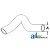 T23534 - Radiator Hose, Upper 	
