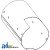 TLJDE9650 - Tube, Grain Tank Loading, 12" Extension 	