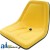 TMS444YL - Seat, Michigan Style, w/ Slide Track, YLW	