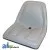 TM333GR - Michigan Style Seat, w/o Slide Track, GRY	