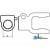 W040464-A - Tractor Yoke, Splined 1 3/8" - 6 Spline w/ QDP 	