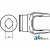W040540-A - Inboard Yoke, used - Ov, OvGA  OvGEH Inner Profile Tu