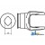 W041315-A - Inboard Yoke, used - Ov, OvGA  OvGEH Inner Profile Tu