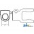 W097136-A - Tractor Yoke, Splined 1 3/8" - 6 Spline w/ QDP 	