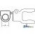W019522 - Tractor Yoke, Splined 1 3/4" - 20 Spline w/ QDP 	