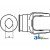 W040444 - Inboard Yoke, used w/ OOa & OOaGA Profile Tubing 	