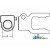 W041378-A - Tractor Yoke, Splined 1 3/8" - 6 Spline w/ QDP 	