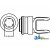 W196835-A - Tractor Yoke, Splined 1 3/8 - 6 Spline - Sliding Coll