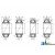 W208PPB11-I - Disc Bearing; Spherical, Square Bore, Pre-Lube