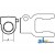 W320804-A - Tractor Yoke, Splined 1 3/4 - 20 Spline w/ QDP 	
