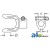 W368184 - Implement Yoke, Hex Bore 1 1/4 - Interfering Clamp Bolt