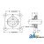 WGFZ16-I - 4 Bolt Flanged Bearing W/ Lock Collar, Re-Lubricatable