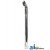 ZNL89054C - Chrome Exhaust Stack, Curved, 48 Long, Slotted 3 1/2 Id