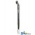 ZNL89054C - Chrome Exhaust Stack, Curved, 48 Long, Slotted 3 1/2 Id