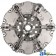 02940353 - Pressure Plate: 12", 6 lever, cast iron, indep PTO 	