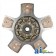 142197C4 - Trans Disc: 14", 5-button, spring loaded 	