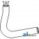 15481-72940 - Radiator Hose, Upper 	