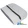 1690046M91-1 - Canvas Base Seat Cushion, Strap-On, Blk