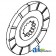 1963810C2 - Brake Disc, Heavy Duty 	
