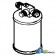 303224724 - Receiver Drier (Flare Type 3 x 5 w/ Switchport) 	