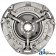 3620408M91 - Pressure Plate: 12", 3 lever, cast iron, combined PT