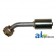 461-3328 - 45° Female O-Ring Steel Beadlock Fitting