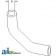 6C070-58630 - Radiator Hose, Upper 	