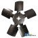 84733C1 - Fan, 5 Blade	