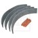 957E2021B - Shoe Brake Lining Set 	