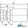 F-BSPX-06-04 - (HC-F-BSPX) Female BSP Parallel Pipe - Swivel - St