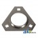 FTR340-I - Flange Half, Bearing; 3 Bolt Triangular