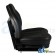 HIS361W - High Back Industrial Seat W/ Suspension, Slide Track, Blk